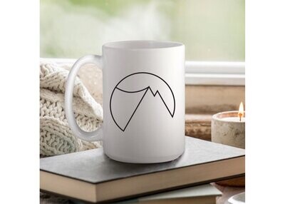Official HowNot2Highline Mountain Logo Coffee Mug - 11oz or 15oz