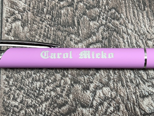 Personalized Rubberized Engraved Business Pens with Stylus