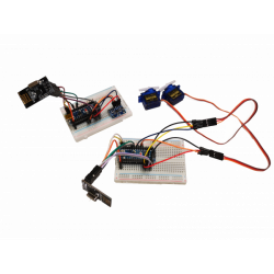 Arduino – RF modul – Szervók – Giroszkóp kit