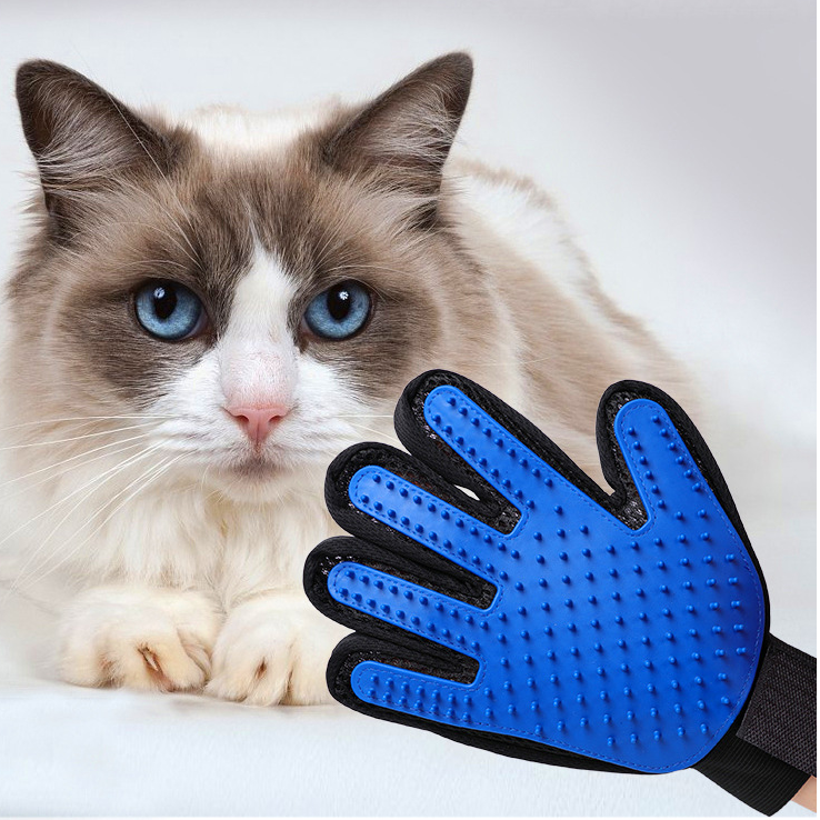 Pet Grooming Glove True touch Cleaning Supplies Pet Glove Cat Combs