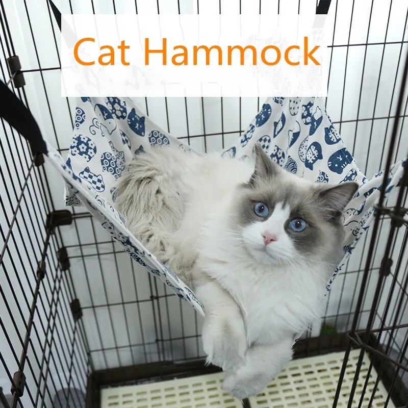 Soft cotton cat bed house