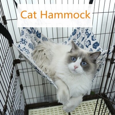 Soft cotton cat bed house