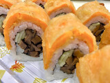 Yam &amp; Mushroom Roll