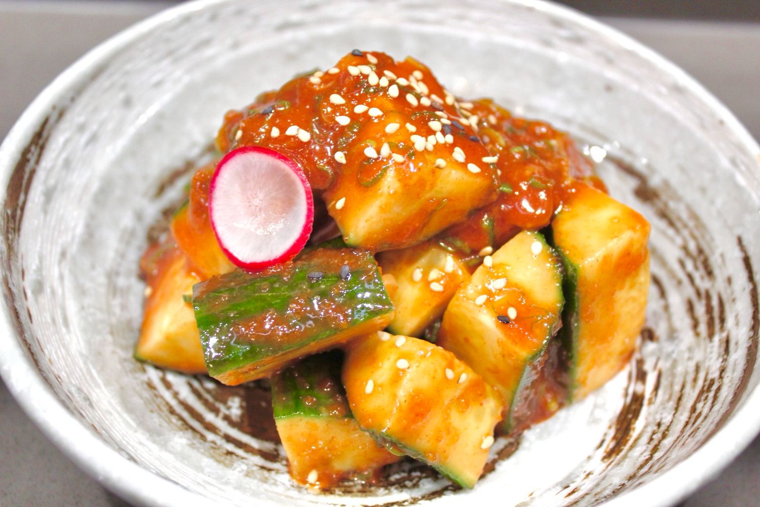 Spicy Kyuri Salad