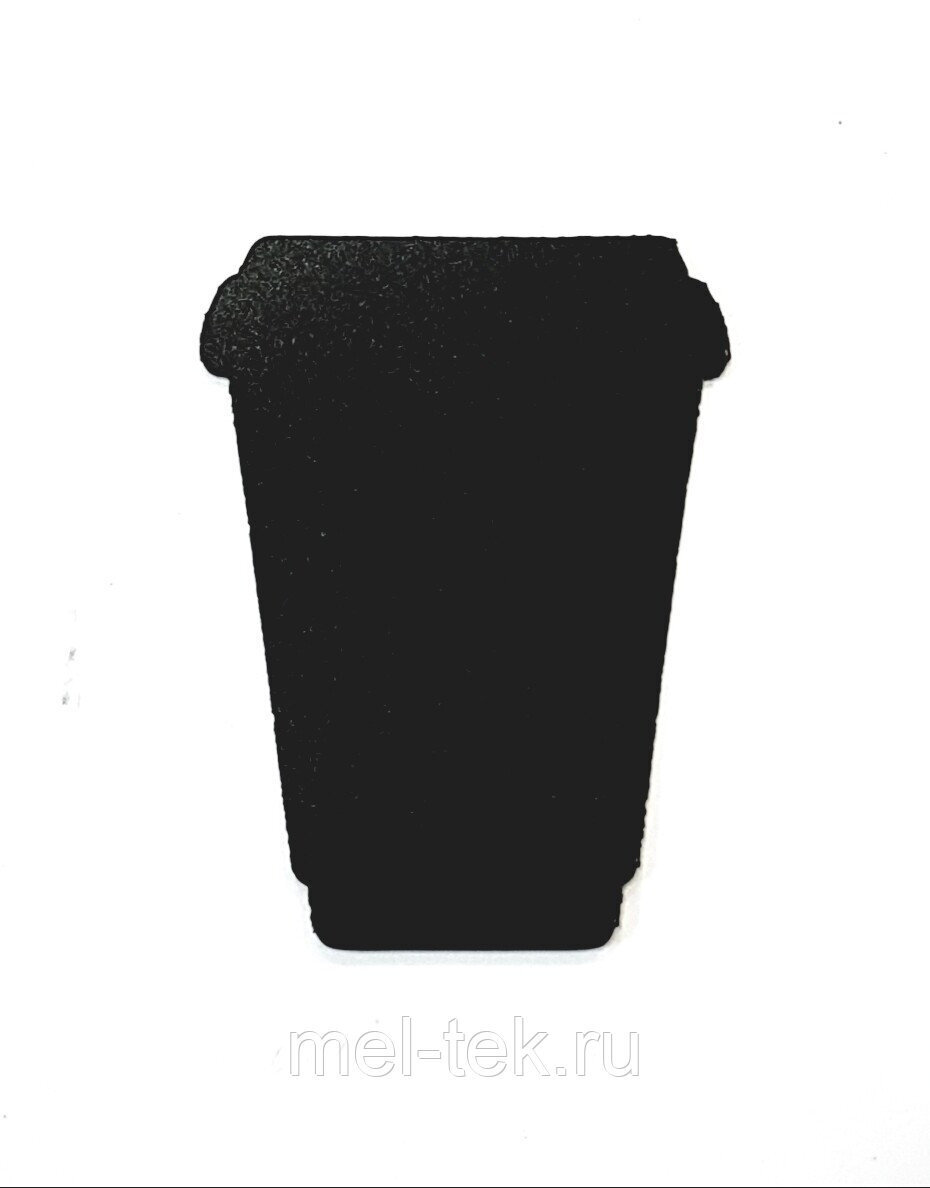 Ценник пластиковый "Кофейный стакан" 55 х 75 мм