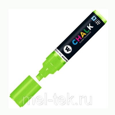 Маркер меловой MOLOTOW CHALK 4-8мм, зелёный