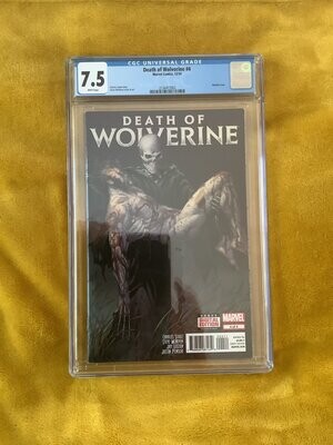 Death of Wolverine # 4 Holofoil Cover CGC 7.5 Comic