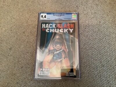 Hack Slash vs Chucky One-shot CGC 9.4 Comic