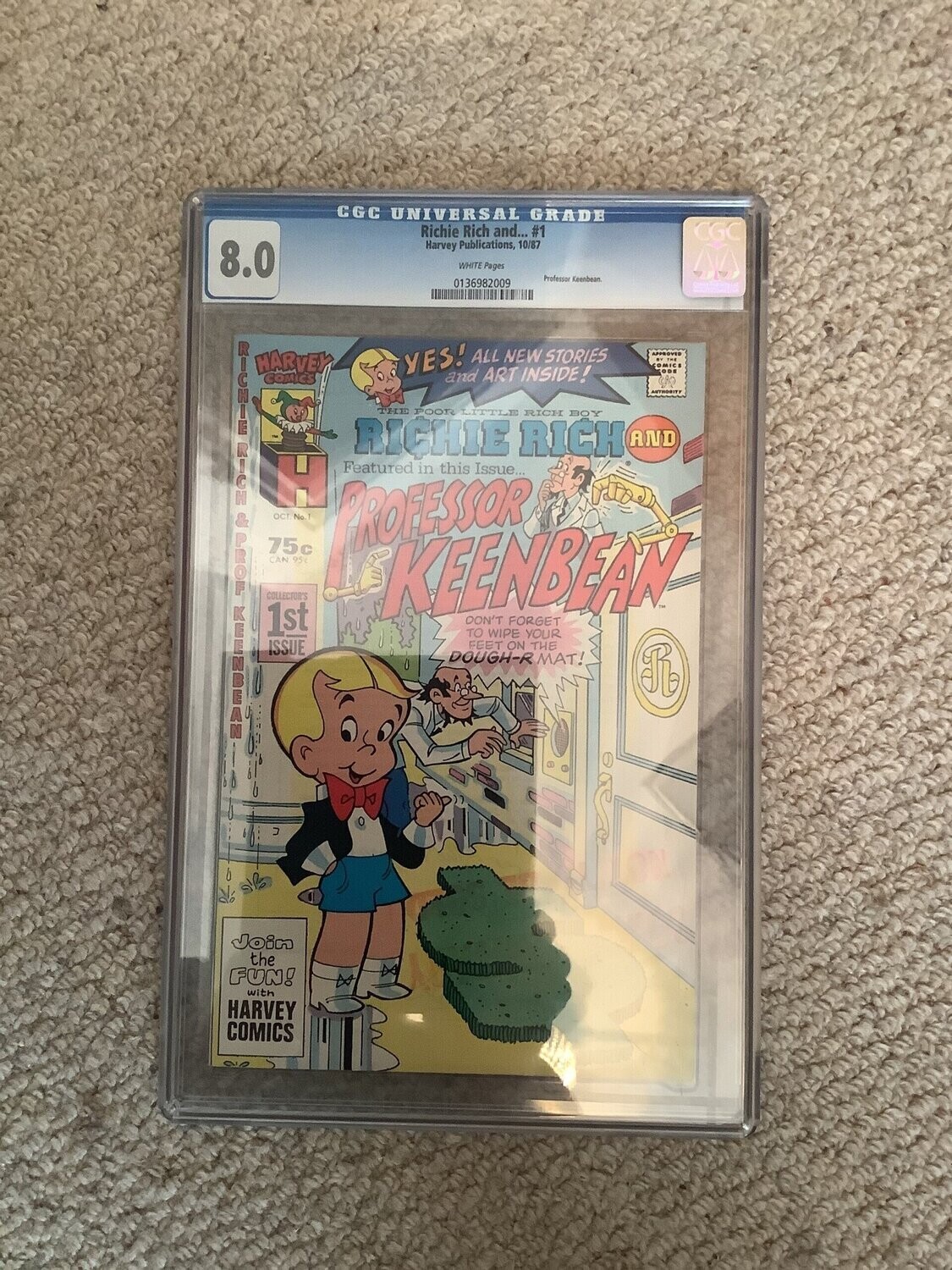 Richie Rich and .... #1 CGC 8.0