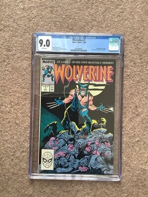 Wolverine # 1 CGC 9.0 Comic
