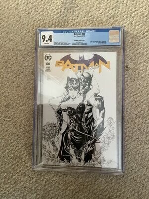 Batman # 50 CGC 9.4 Variant Cover