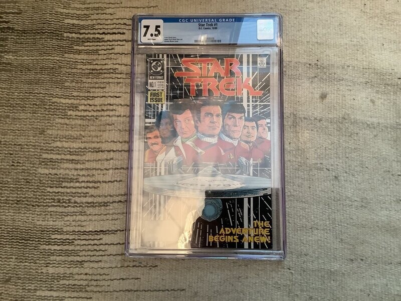 Star Trek # 1 CGC 7.5