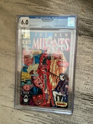 New Mutants # 98 Marvel Comics 2/91 CGC 6.0