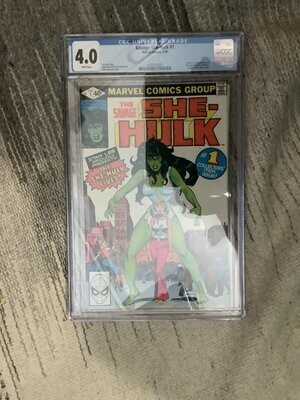 Savage She-Hulk # 1 CGC 4.0 Comic