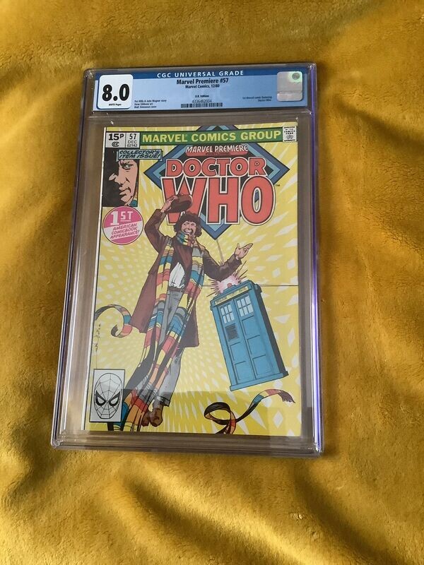 Marvel Premiere Issue 57 - 1st Dr.Who CGC 8.0