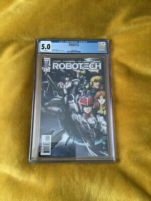 Robotech Issue 1 CGC 5.0
