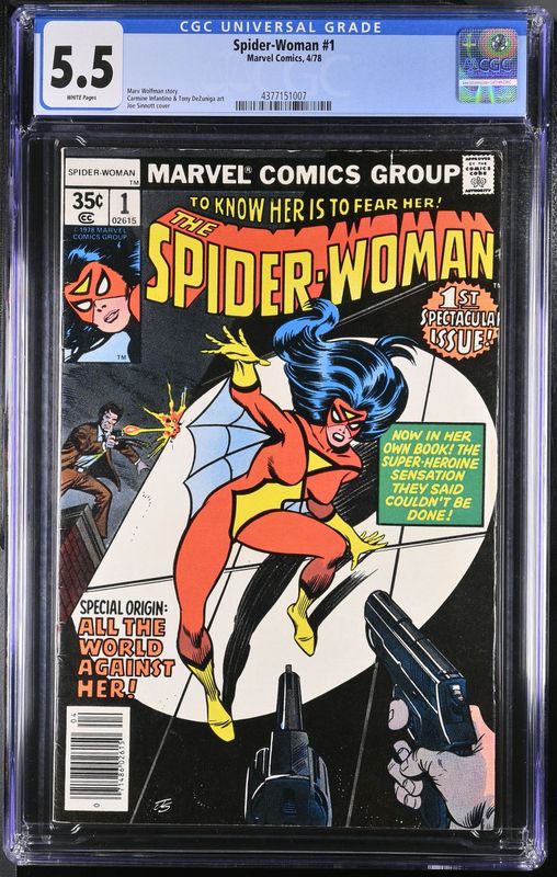 Spider-Woman Issue 1 CGC 5.5