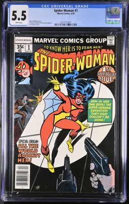 Spider-Woman Issue 1 CGC 5.5