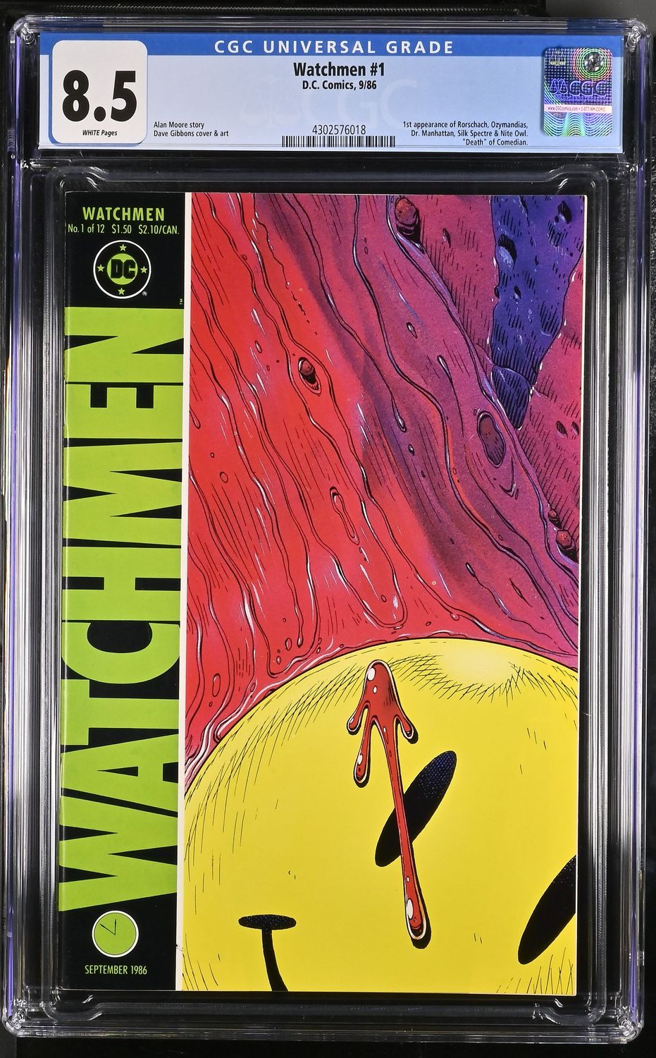 Watchmen Issue 1 CGC 8.5