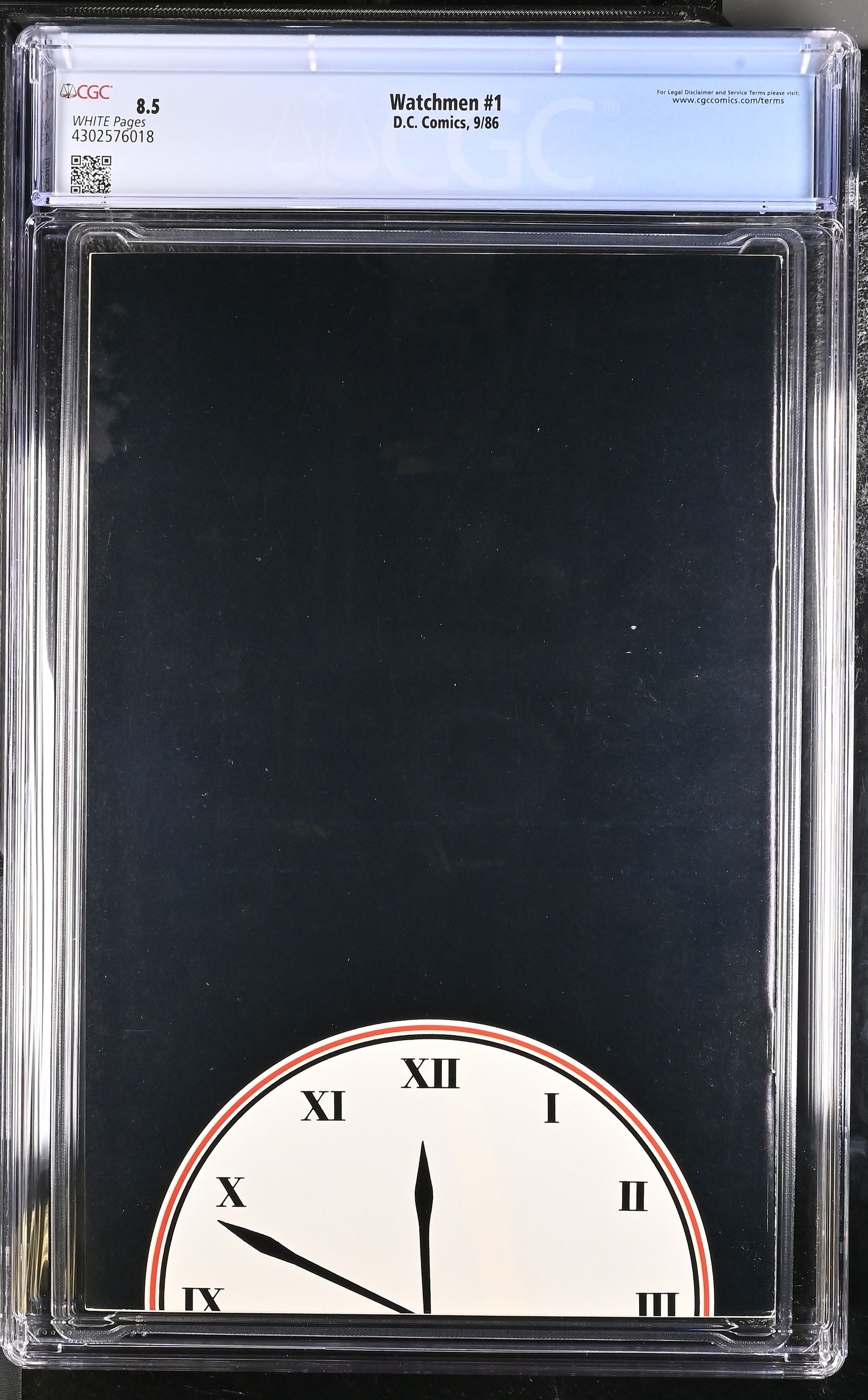 Watchmen Issue 1 CGC 8.5