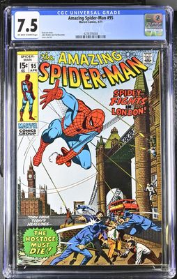 The Amazing Spider-Man Issue 95 CGC 7.5