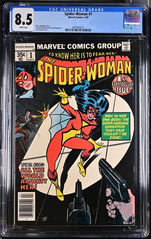 Spider-Woman Issue 1 CGC 8.5