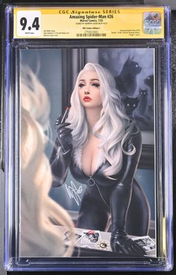 Amazing Spider-Man Issue 26 signed Warren Louw CGC 9.4