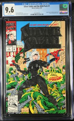 Silver Sable and the Wild pack Issue 1 CGC 9.6