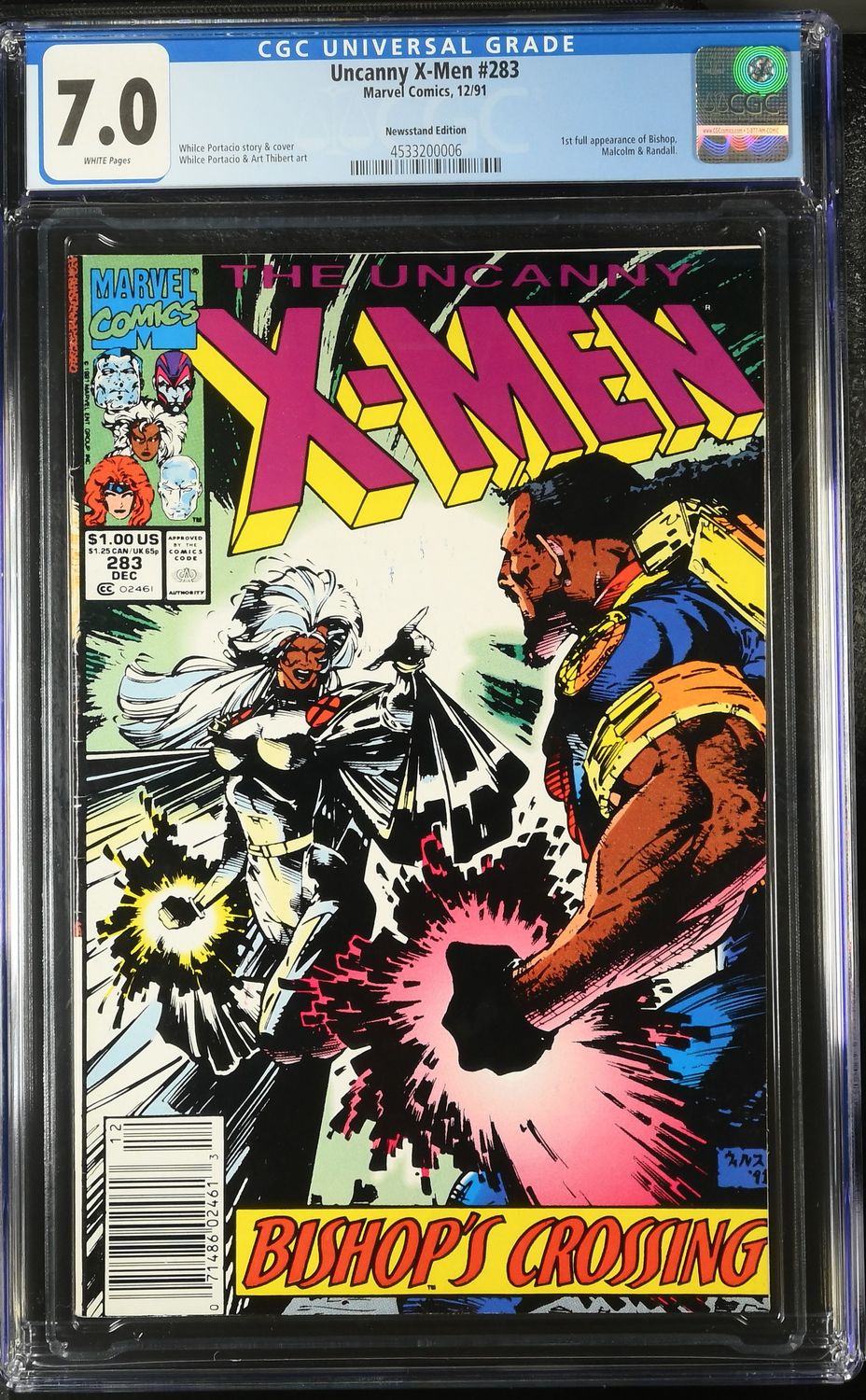 Uncanny X-Men Issue 283 CGC 7.0
