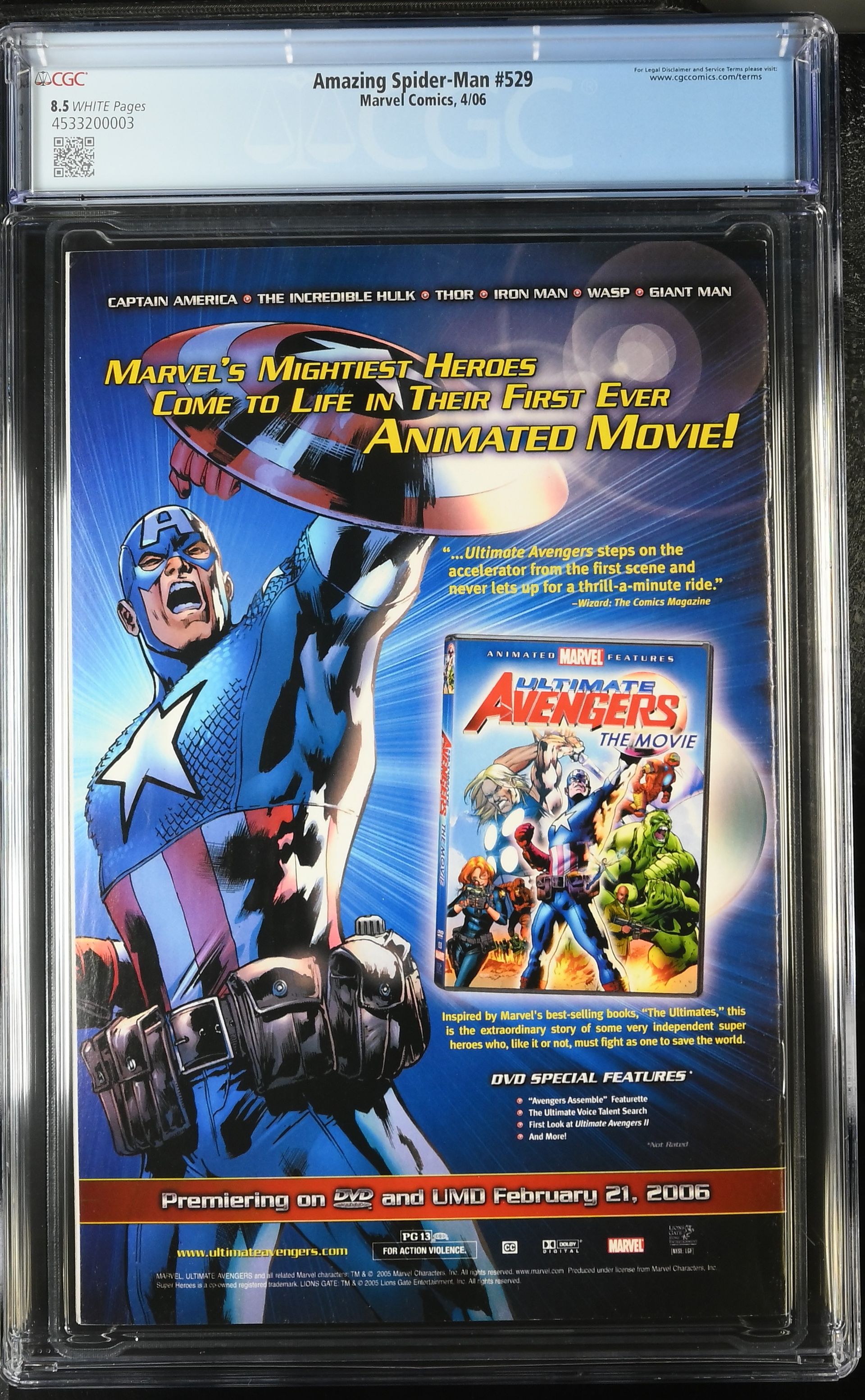 Amazing Spider-Man Issue 529 CGC 8.5