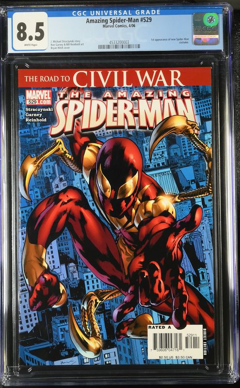 Amazing Spider-Man Issue 529 CGC 8.5