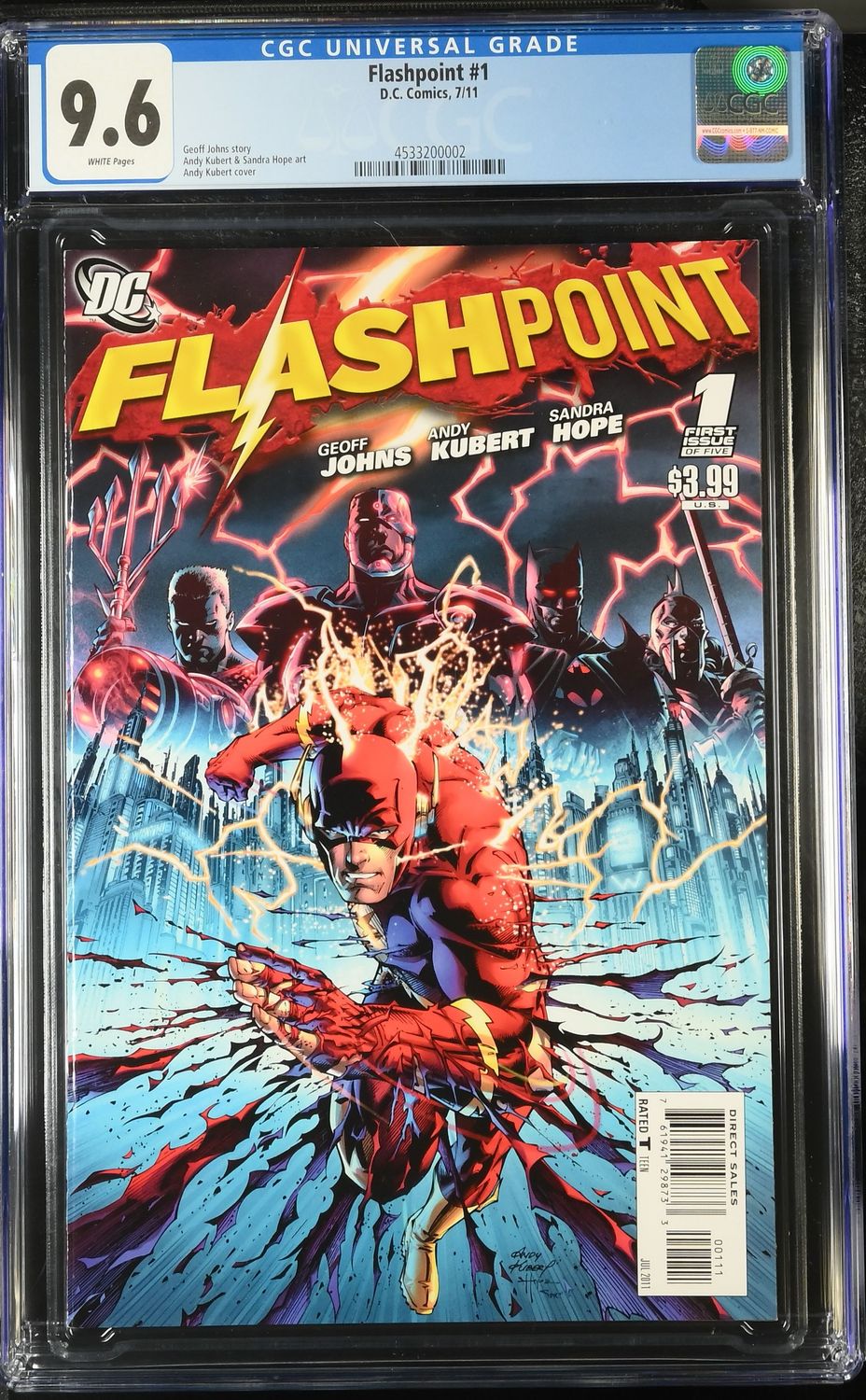 Flashpoint Issue 1 CGC 9.6