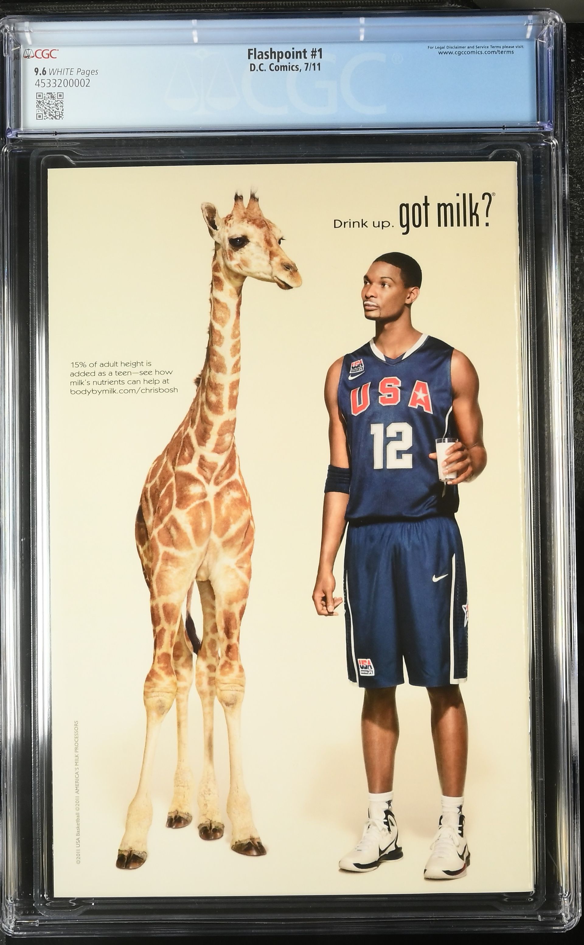 Flashpoint Issue 1 CGC 9.6