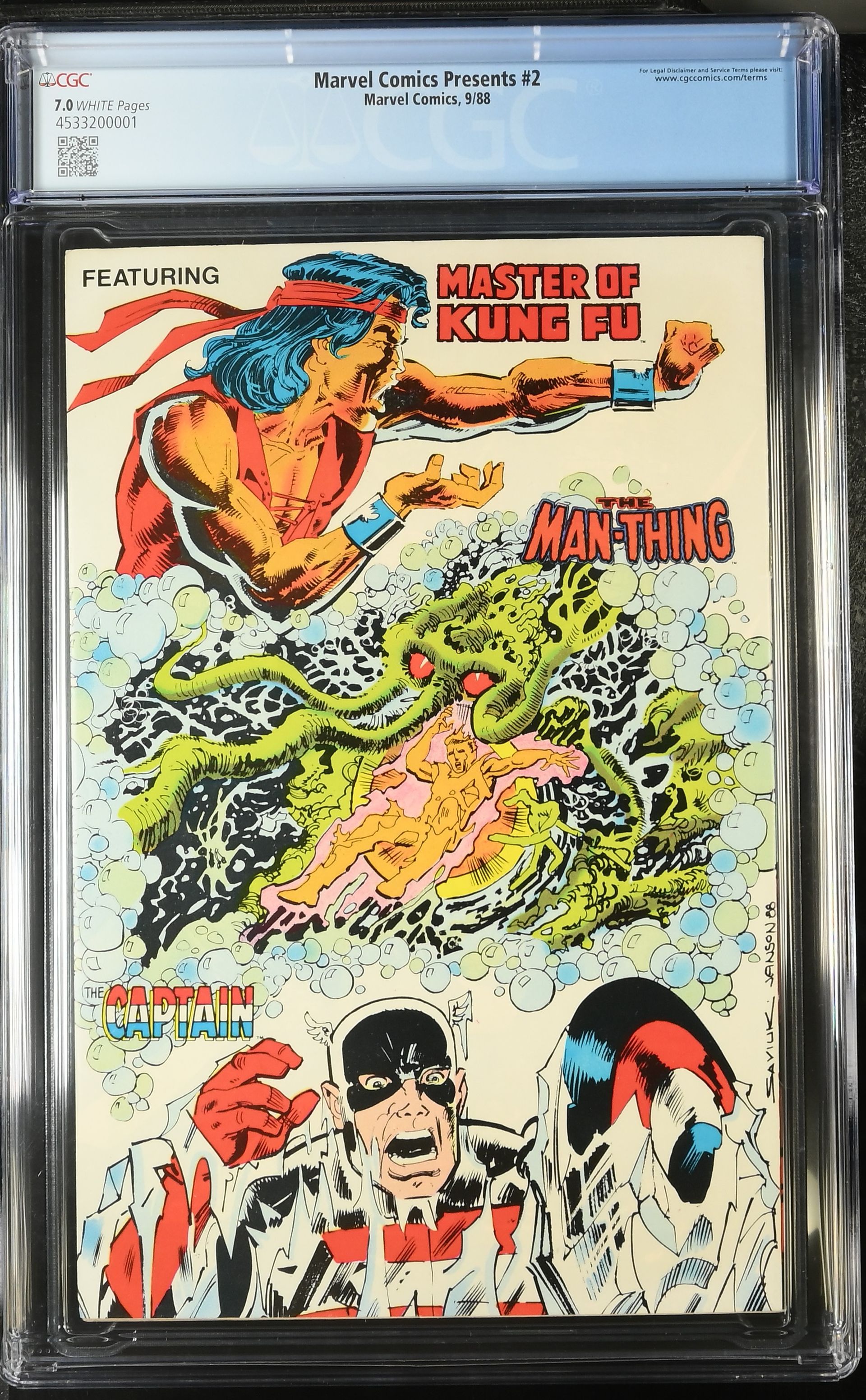 Marvel Comics Presents Issue 2 CGC 7.0