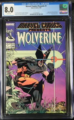Marvel Comics Presents Issue 1 CGC 8.0