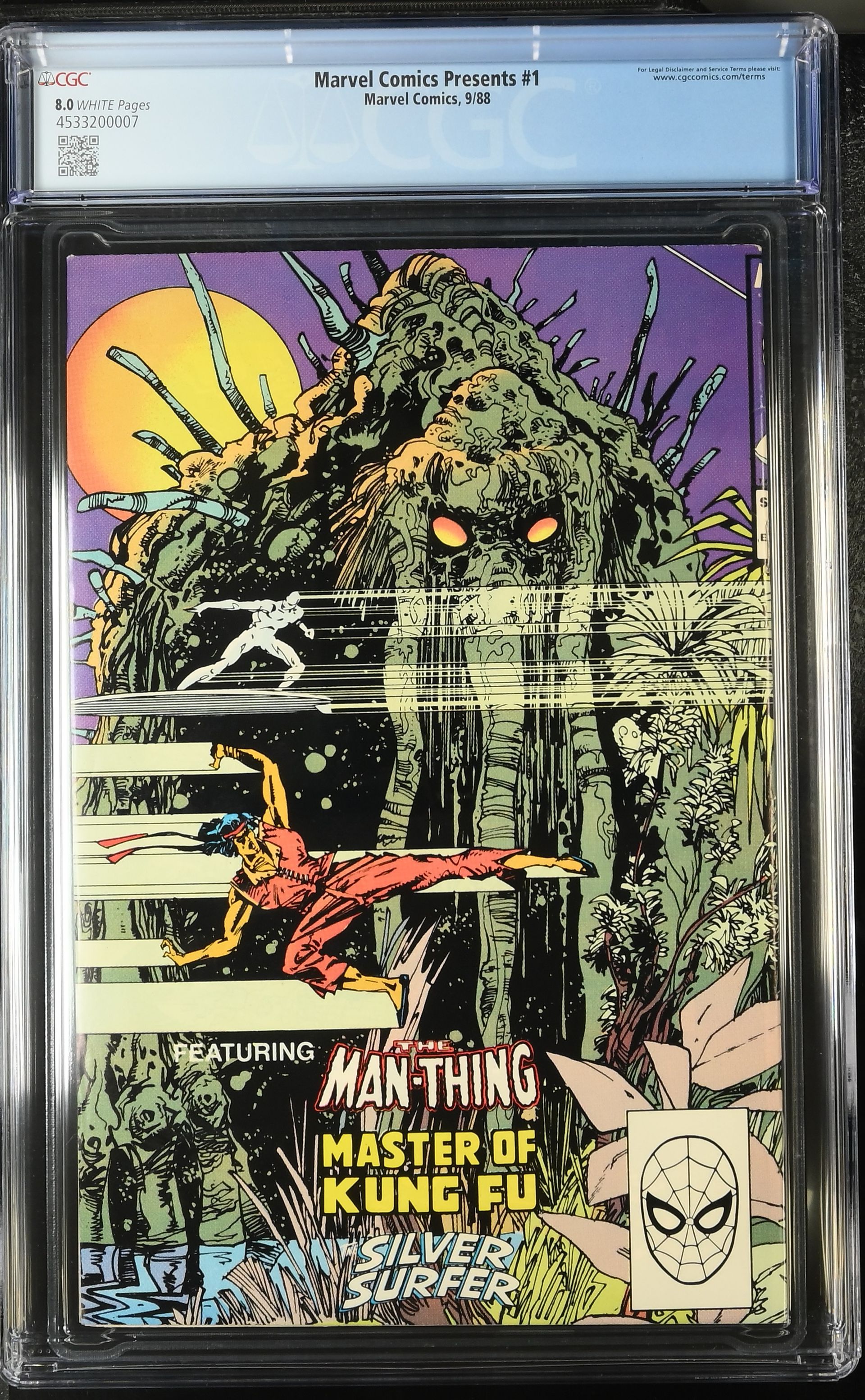 Marvel Comics Presents Issue 1 CGC 8.0