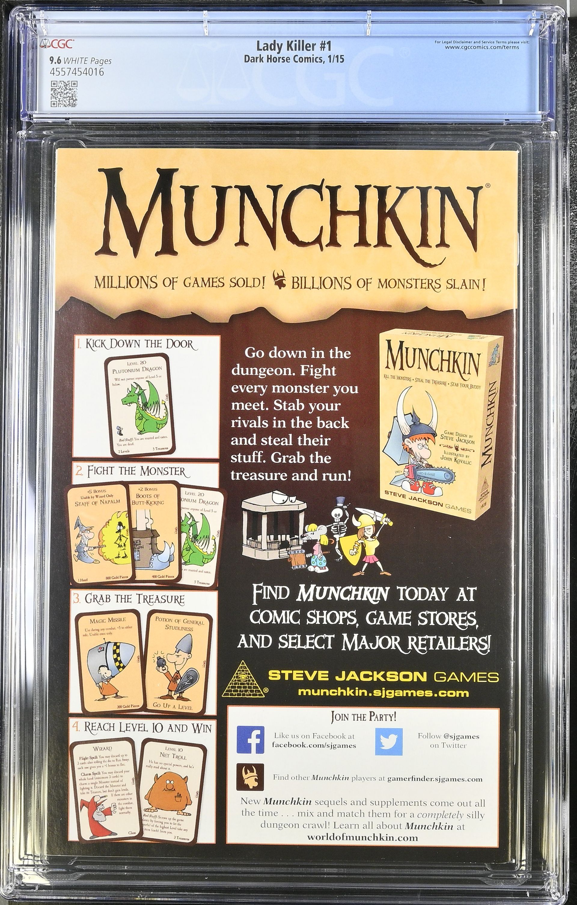 Lady Killer Issue 1 CGC 9.6 Comic