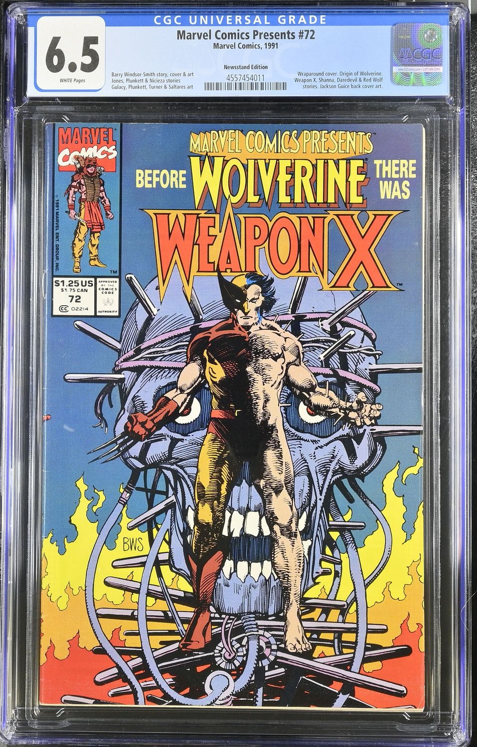 Marvel Comics Presents Issue 71 CGC 6.5 Comic