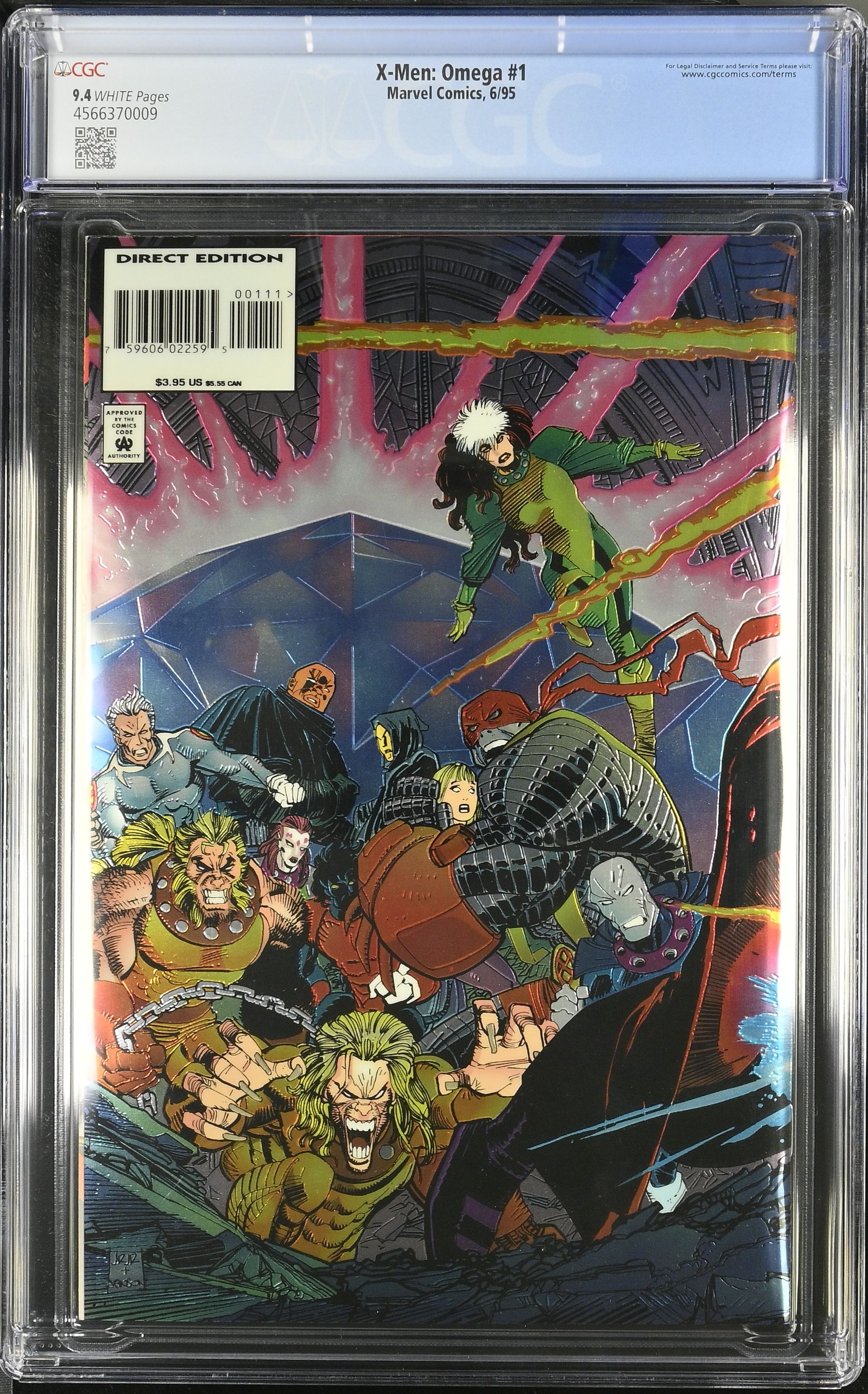 X-Men Omega Issue 1 CGC 9.4 Comic