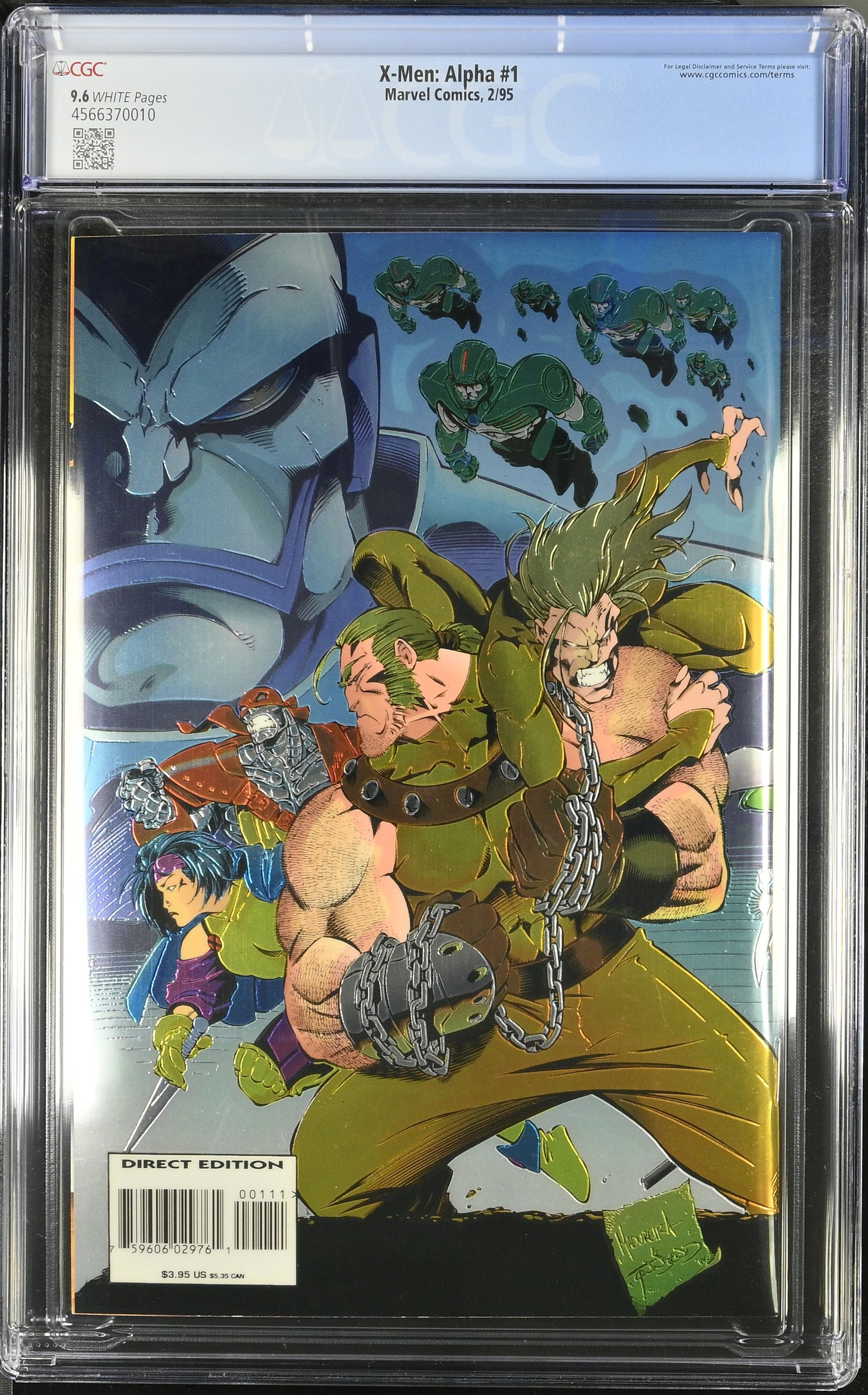 X-Men Alpha Issue 1 CGC 9,6