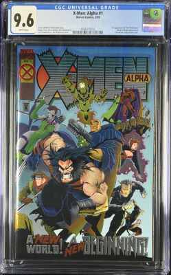 X-Men Alpha Issue 1 CGC 9,6