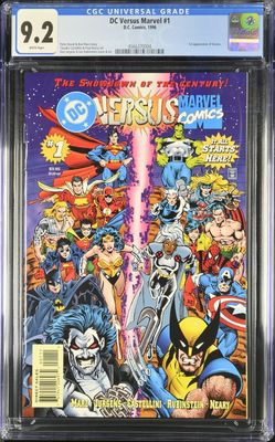 DC Versus Marvel 1 CGC 9.2 Comic