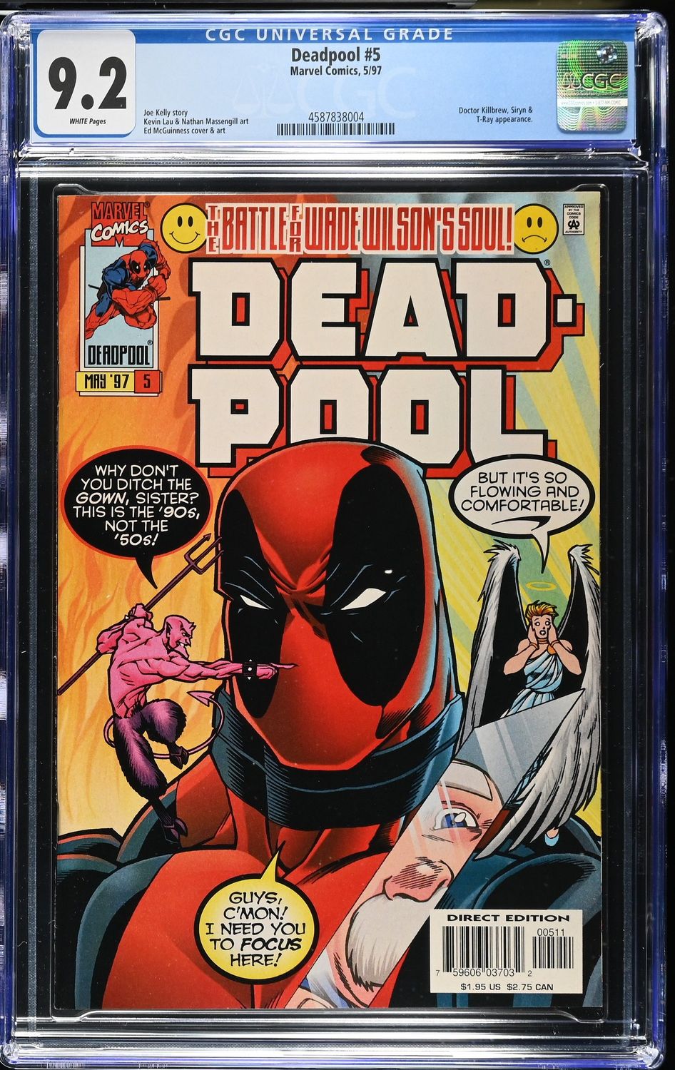 Deadpool Issue 5 CGC 9.2