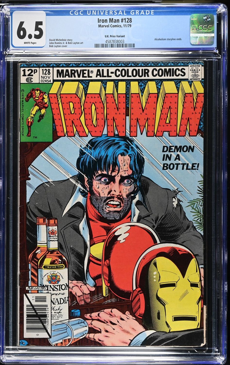 Iron Man Issue 128 CGC 6.5