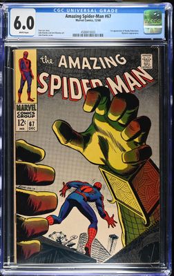 Amazing Spider-Man Issue 67 CGC 6.0