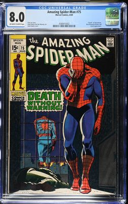 Amazing Spider-Man Issue 75 CGC 8.0