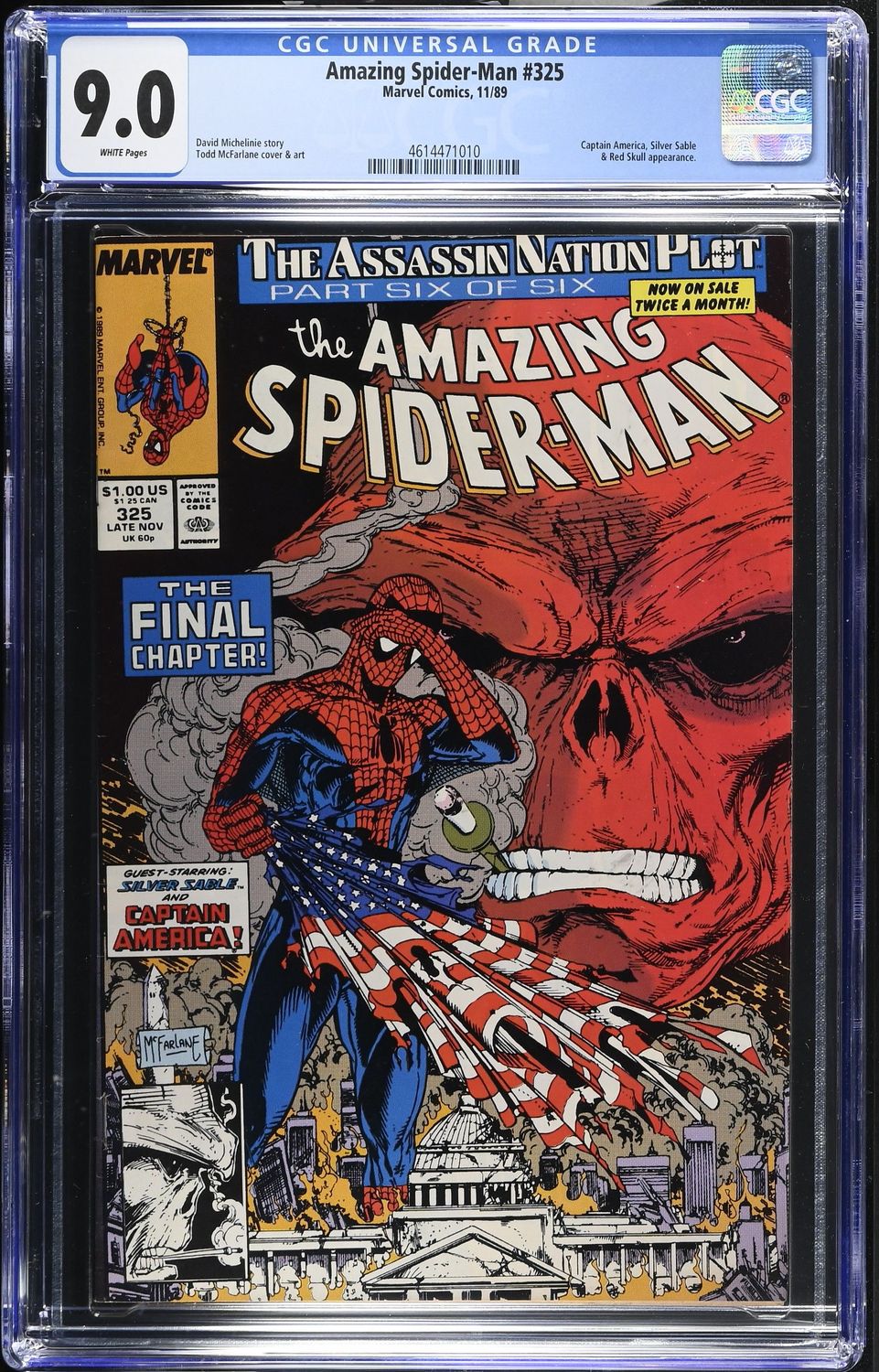 Amazing Spider-Man # 325 CGC 9.0