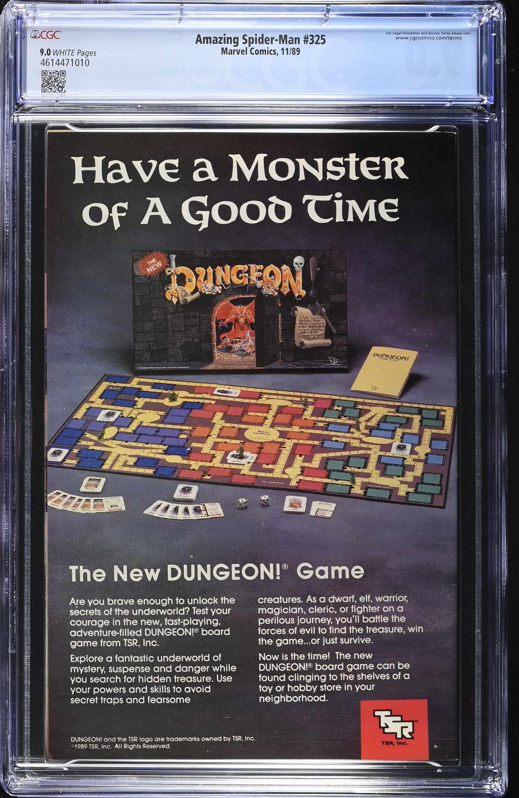 Amazing Spider-Man # 325 CGC 9.0