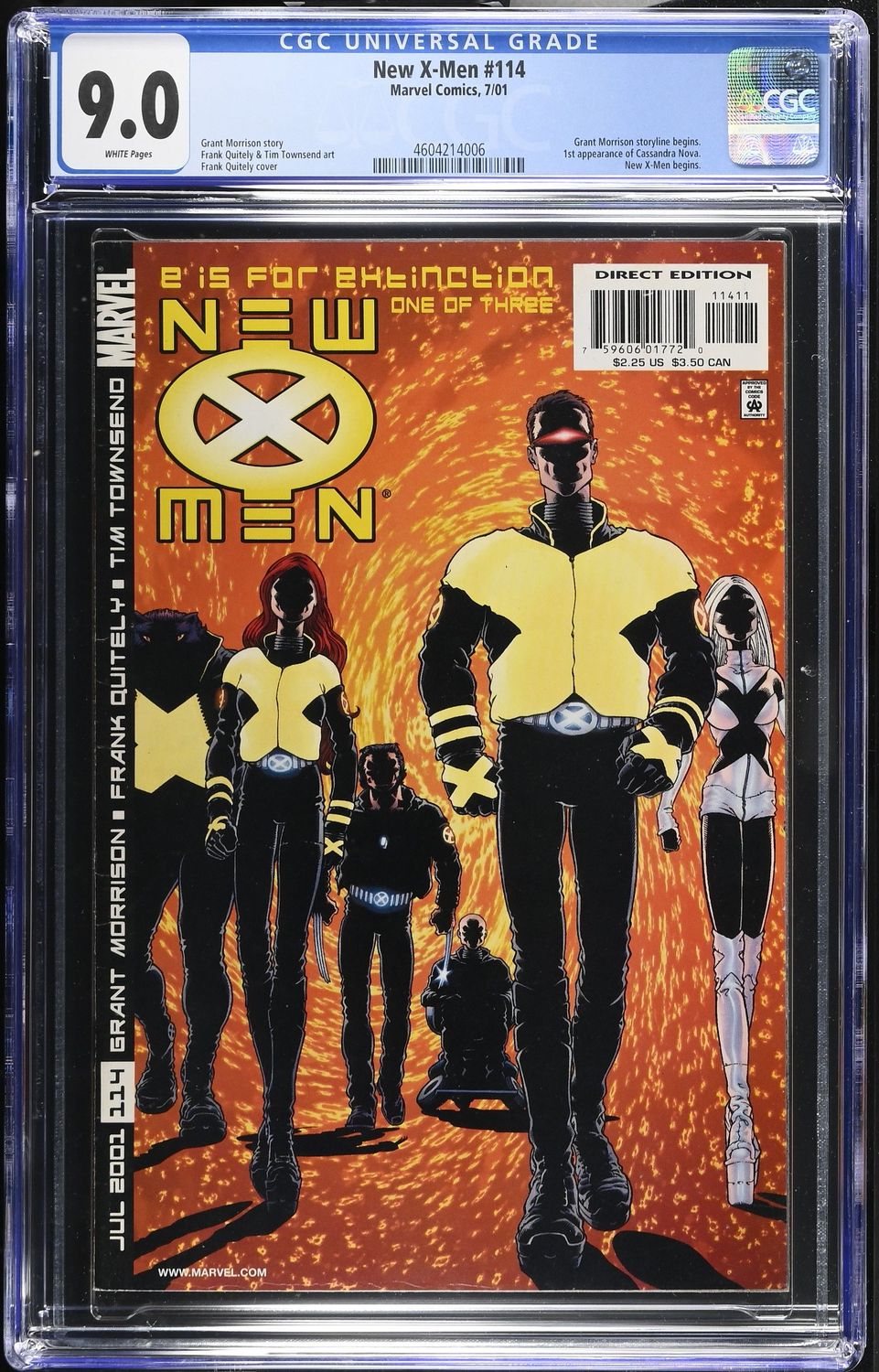 New X-Men # 114 CGC 9.0 Comic