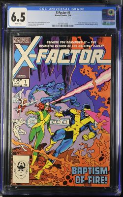 X-Factor # 1 CGC 6.5 - 1st appearance X-Factor X-Factor # 1 CGC 6.5 - 1st appearance X-Factor